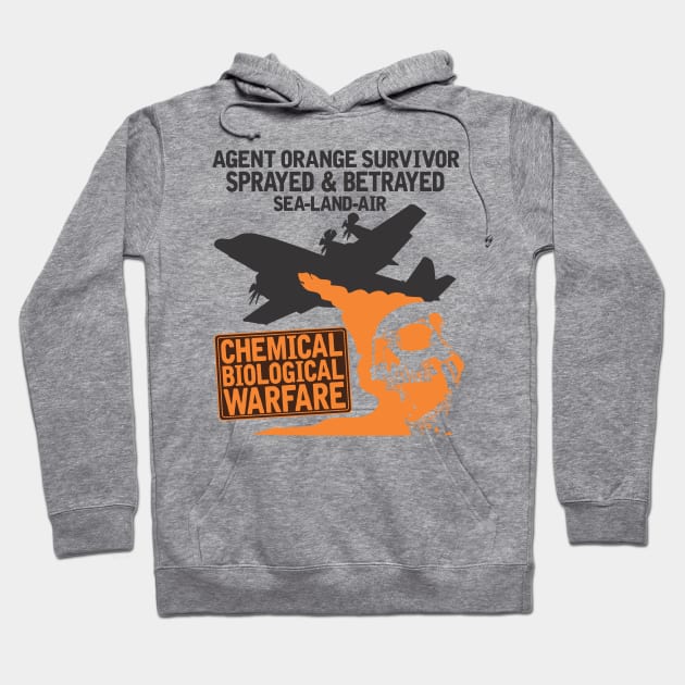 Agent Orange Hoodie by stuff101